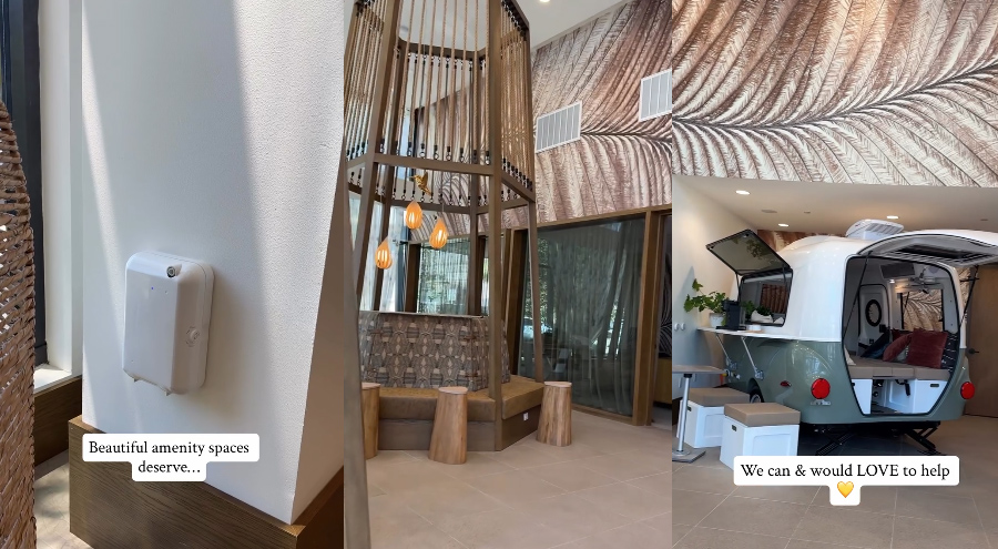 Right Scent Diffuser Size for Broadstone Atlas CA Apartments